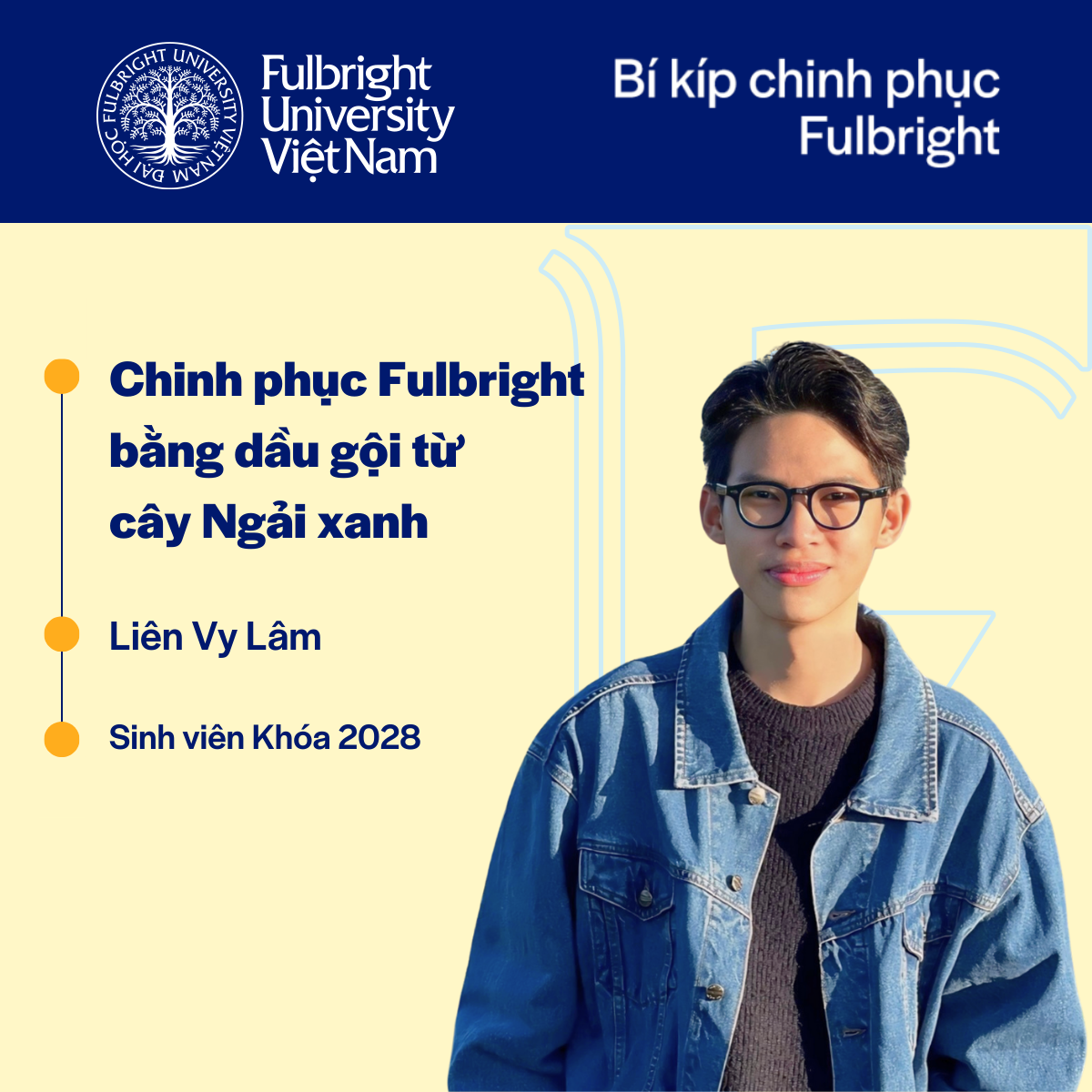 Chinh phục ban tuyển sinh bằng dự án dầu gội từ cây ngải xanh